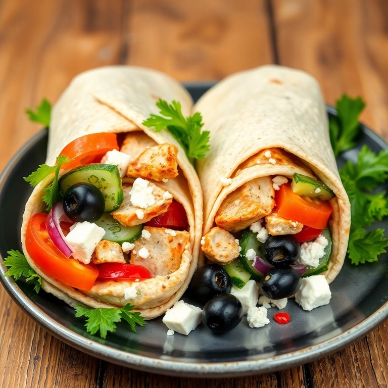 Wrap PITER de Pollo Mediterráneo